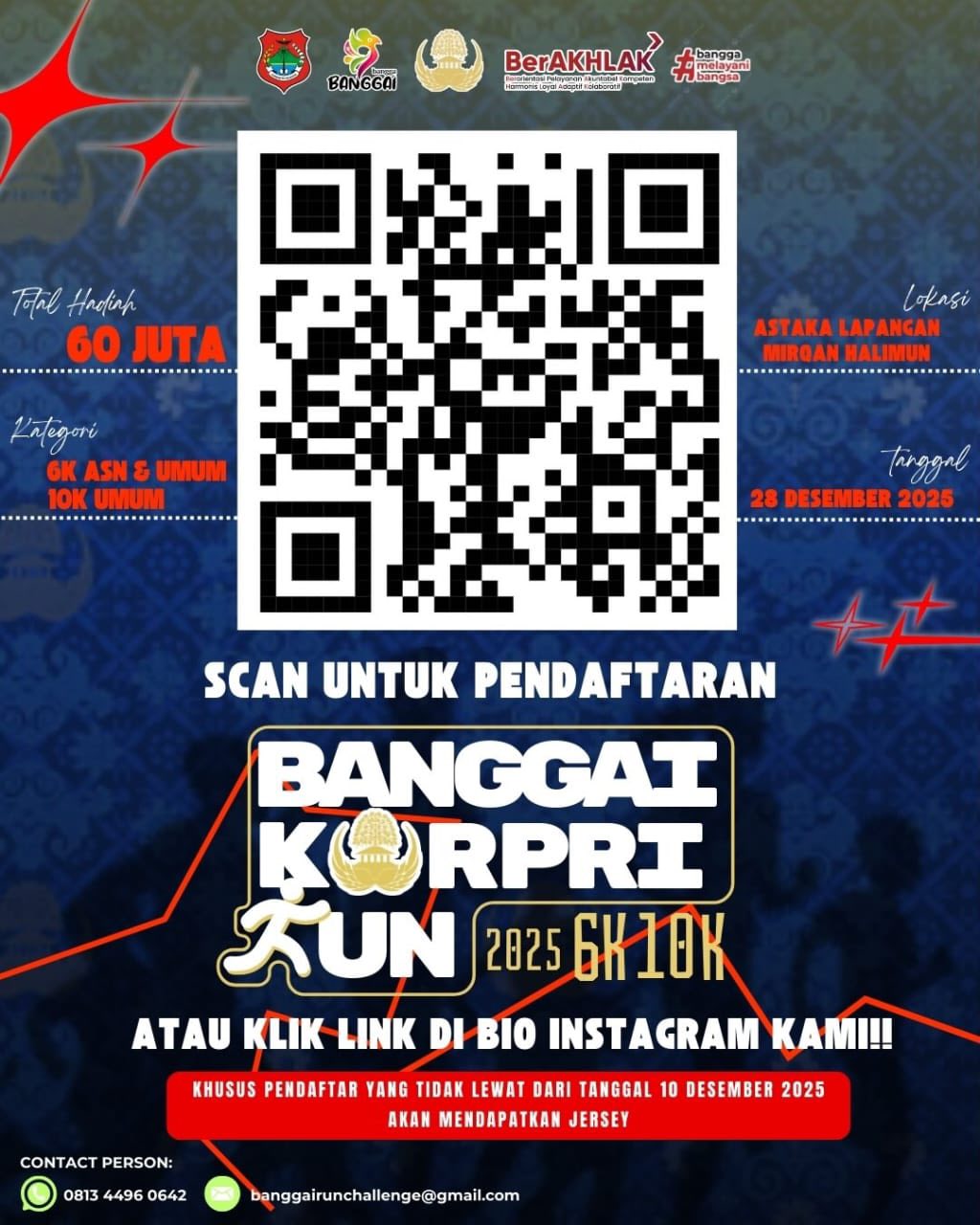 Ayo Ikut dan Saksikan Kegitan Banggai Korpri Run