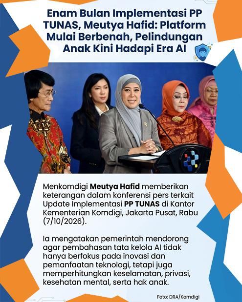 Meutya Hafid: SPLP Komdigi Proses 19,8 Juta Transaksi Perlinsos Digital, Layani 5,4 Juta KK
