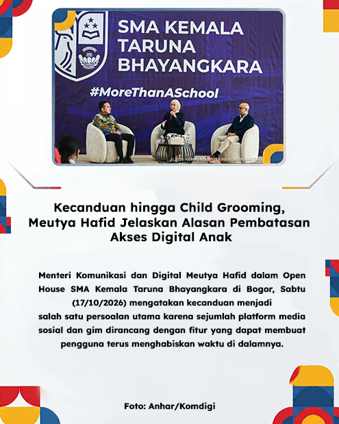 Kecanduan hingga Child Grooming, Meutya Hafid Jelaskan Alasan Pembatasan Akses Digital Anak